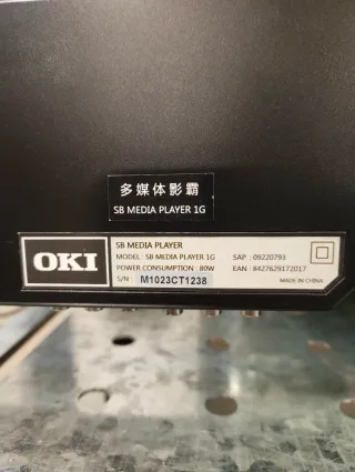 Barra de Sonido OKI SB Media Player 1G