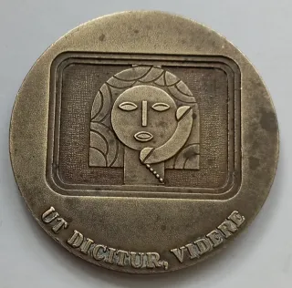 Medalla Compañía Telefónica Nacional España 1973
