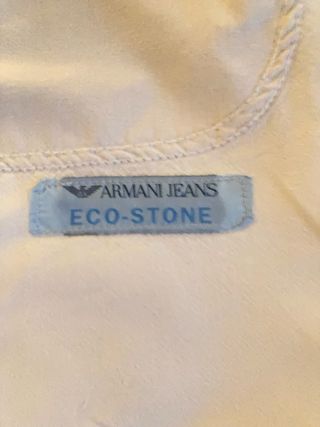 Armani Jeans Eco-Stone vintage 2000 Made in Italy