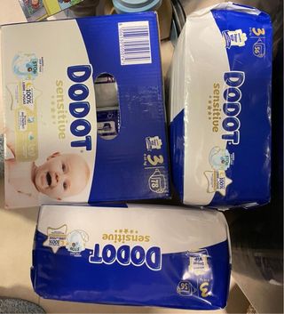 Dodot Sensitive Talla 3 - 190 Pañales