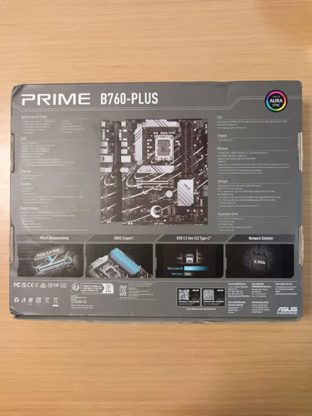 (+WIFI) ASUS PRIME B760 PLUS