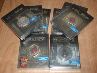 Juego de Tronos Serie completa 1-8 Steelbook Nuevo
