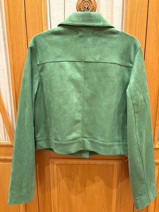 Chaqueta Zara Verde Sin Estrenar