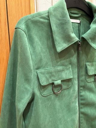 Chaqueta Zara Verde Sin Estrenar