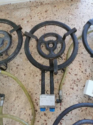 Quemadores de gas industriales