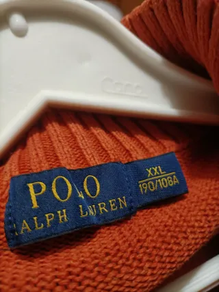 Jersey Polo Ralph Lauren Hombre Naranja XXL