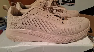 Zapatillas Skechers Bobs Squad Beige