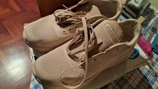 Zapatillas Skechers Bobs Squad Beige