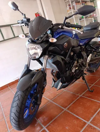 Yamaha MT-07 2017 Azul/Negro