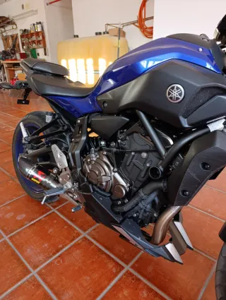 Yamaha MT-07 2017 Azul/Negro