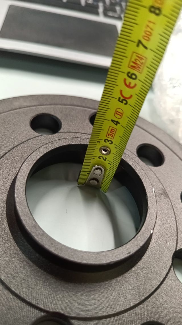 Espaciador o separador e rueda