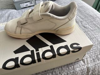 Zapatillas Adidas niño velcro blancas Talla 33