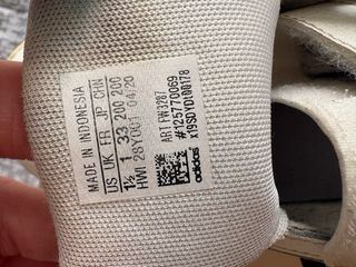 Zapatillas Adidas niño velcro blancas Talla 33