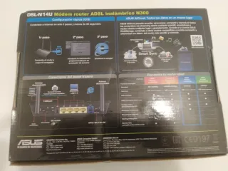 Router Asus DSL-N14U Negro