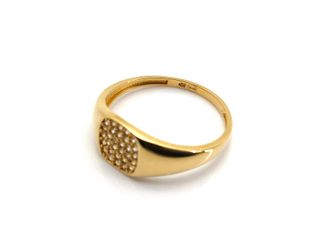 E1805179-57 Anillo Sello Oro 18k