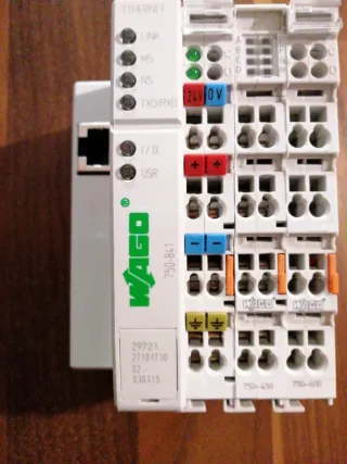 PLC Wago con scheda ingressi
