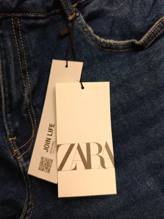 Pantalón Vaquero Mujer Zara Talla 46