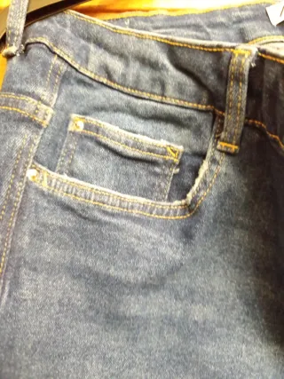 Pantalón Vaquero Mujer Zara Talla 46