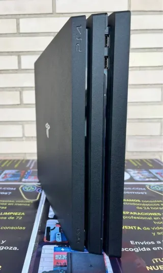 PS4 Pro 1TB Negra + PES 2018