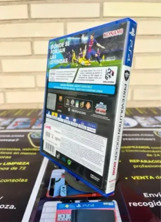 PS4 Pro 1TB Negra + PES 2018