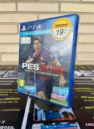 PS4 Pro 1TB Negra + PES 2018