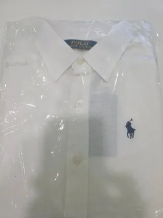 Camisa Polo Ralph Lauren Branca S