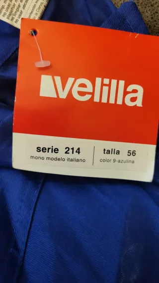 Mono de trabajo azul Velilla