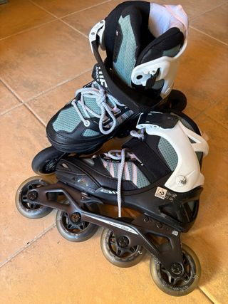 Patines Decathlon Oxelo con bolsa y protecciones