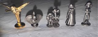 5 Figuras Monopoly Disney 3D