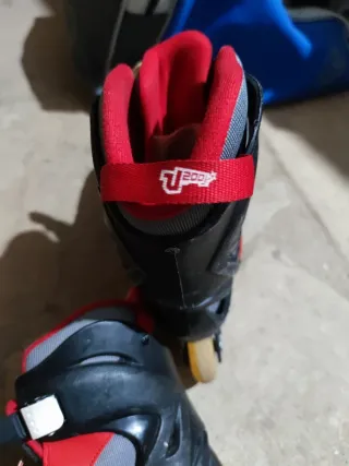 Patines Decathlon + Bolsa + Protecciones