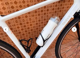 Bicicleta Gravel/Carretera Blanca Nueva Talla S