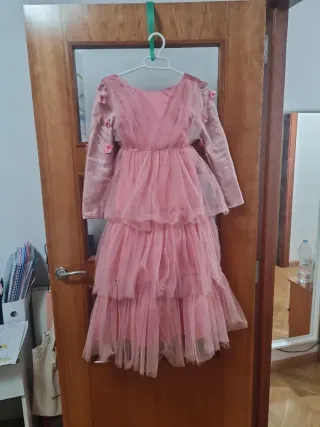 Vestido de niña para eventos Talla 7/9 años. 130cm