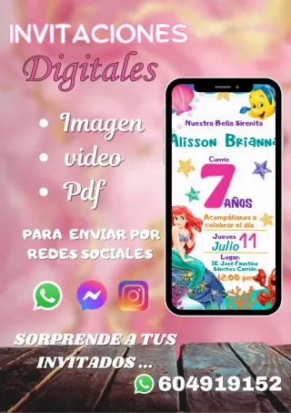 Invitaciones digitales