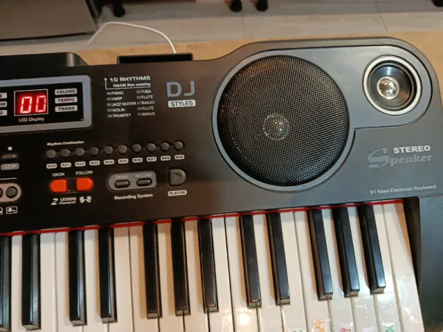 Teclado Electrónico Sound Master MO-6115