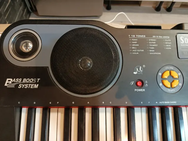 Teclado Electrónico Sound Master MO-6115