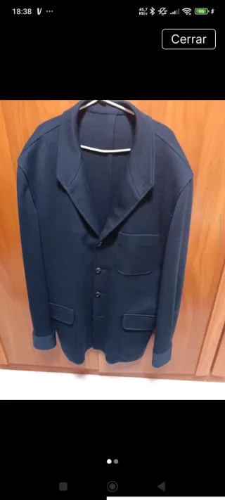 Chaqueta Teba azul