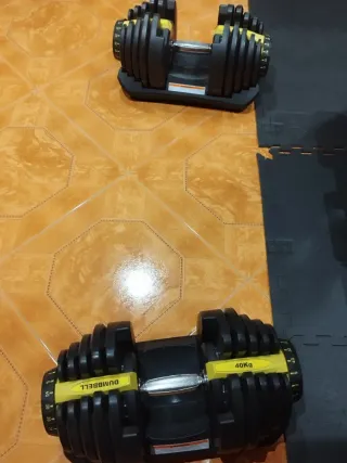 Rack musculación + accesorios