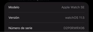 Apple Watch SE Negro/Azul Marino