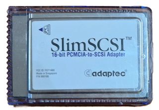 Adaptador PCMCIA SlimSCSI 16-bit Adaptec