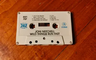 Cinta Cassette Joni Mitchell  Wild Things Run Fast