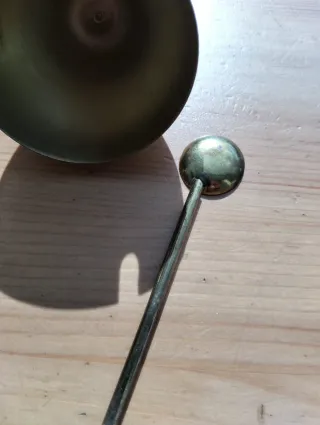 Zuccheriera vintage pera vintage metallo dorato