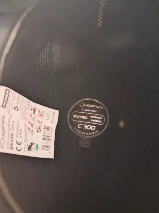 Casco de equitación negro Talla 55 casi nuevo