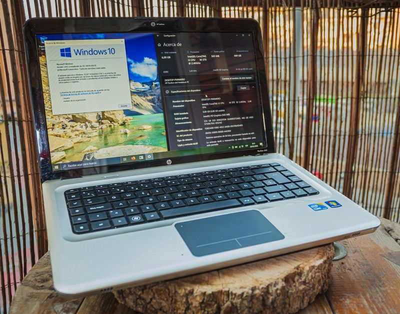 Portátil HP Pavilion DV6,  Reacondicionado 15”