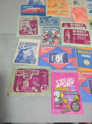 Lote sobres sin abrir años 70 y 80