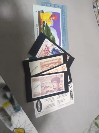 Lote sobres sin abrir años 70 y 80