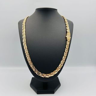 CADENA TIPO CARTIER TIGRE 8MM 18K