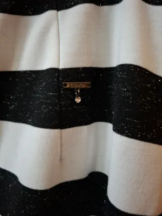 Vestido Liu Jo Negro y Blanco Talla 46