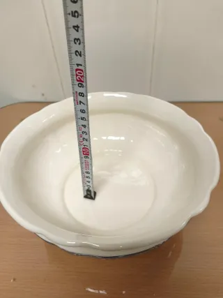 Bol de porcelana La Cartuja de Sevilla Ensaladera