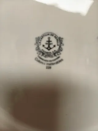 Bol de porcelana La Cartuja de Sevilla Ensaladera