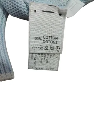 Maglione Fred Perry Azzurro V-Neck Taglia M